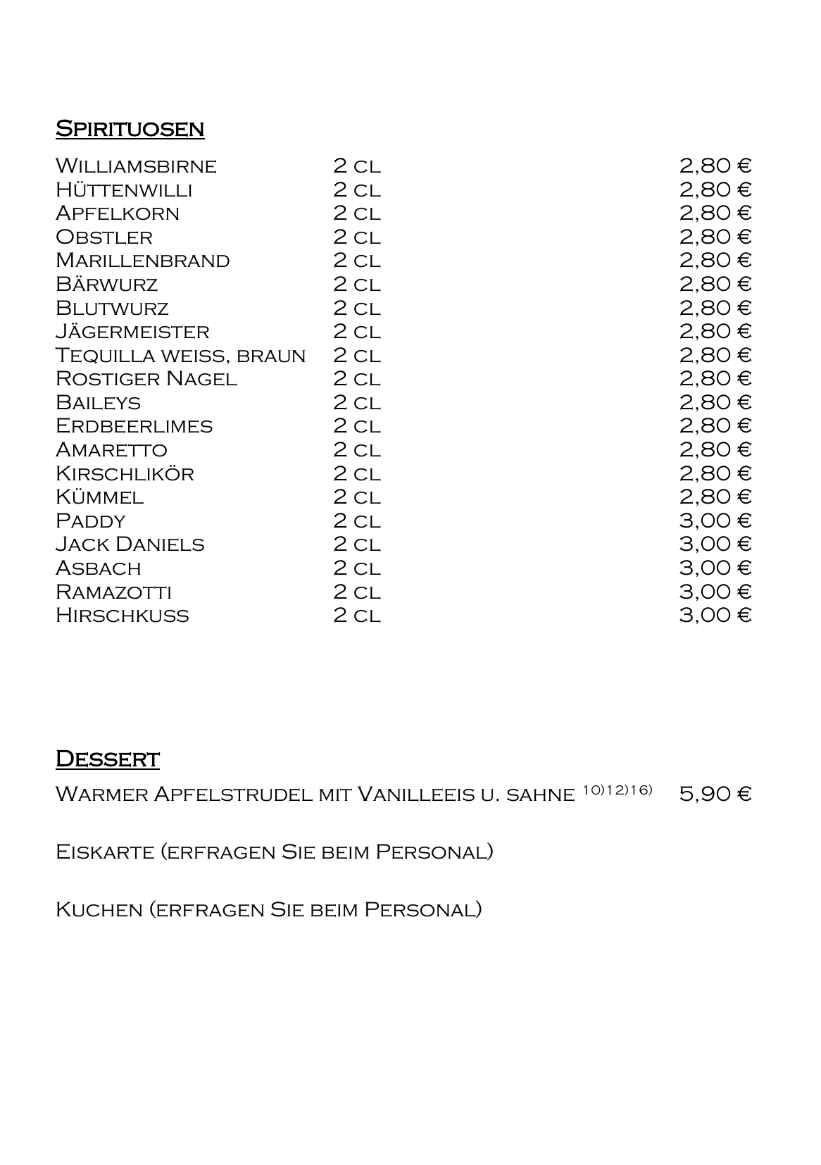 Speisekarte Seite 7